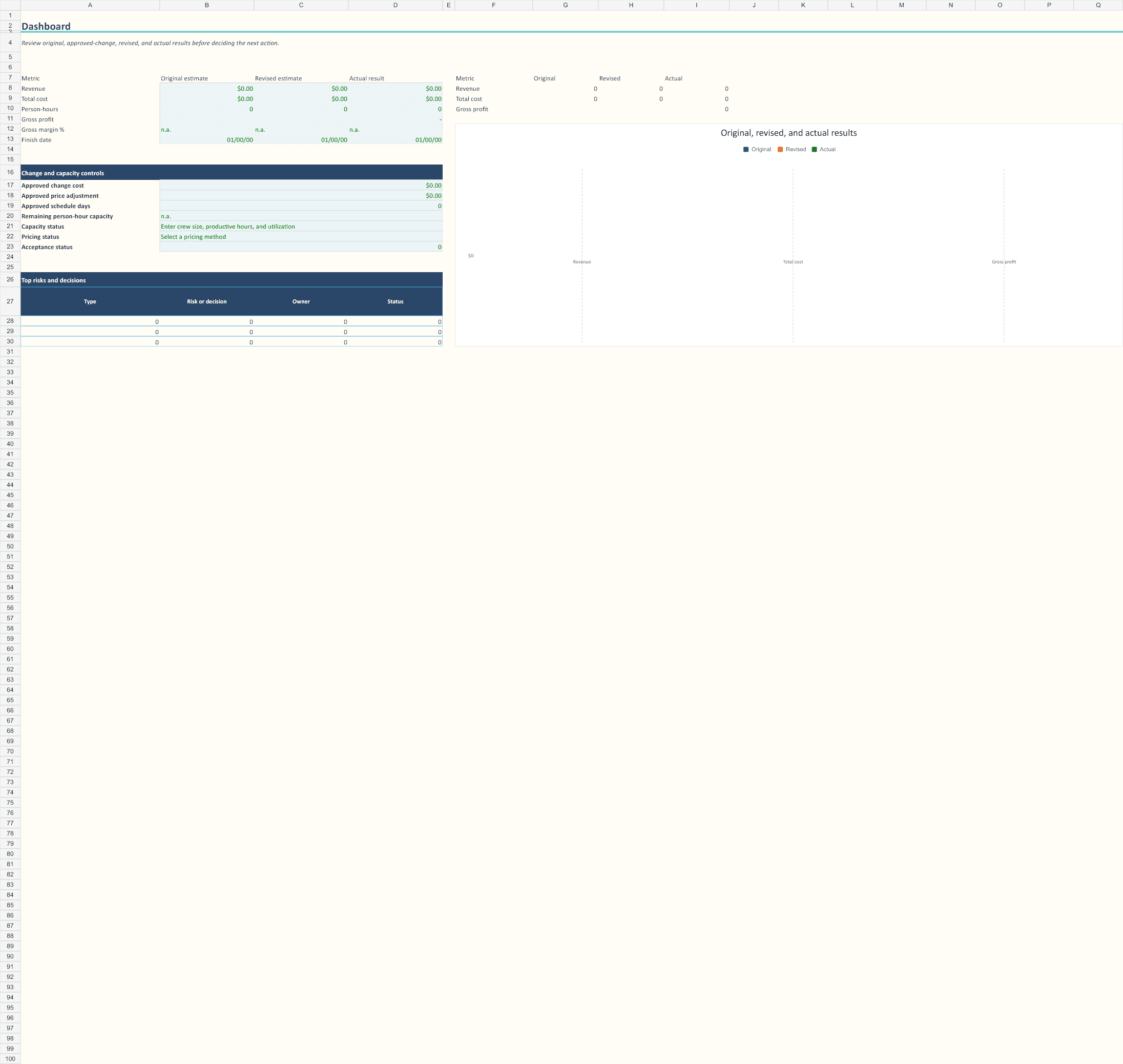 Job Dashboard product preview