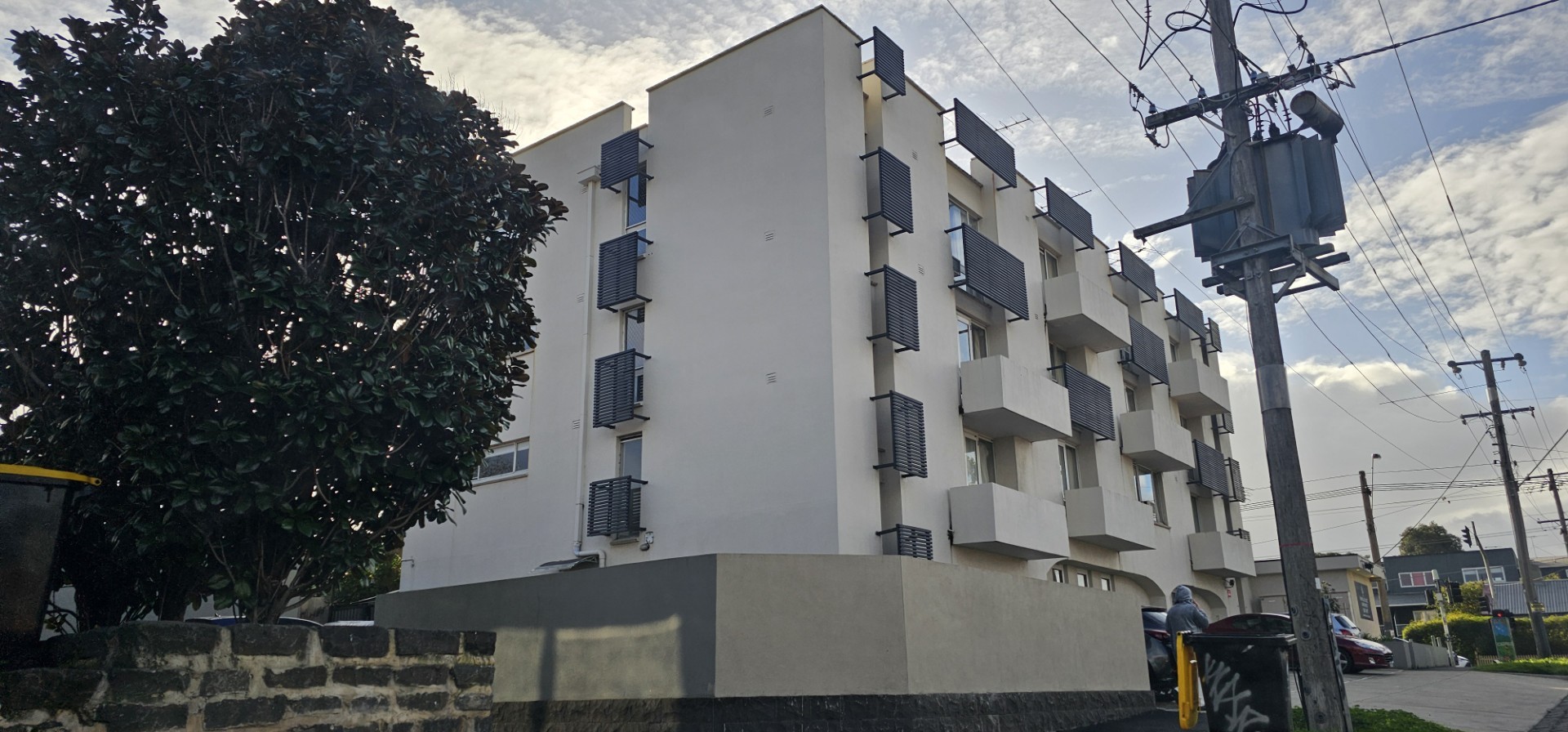 Parkville Place Serviced Apartments building in Brunswick, Melbourne