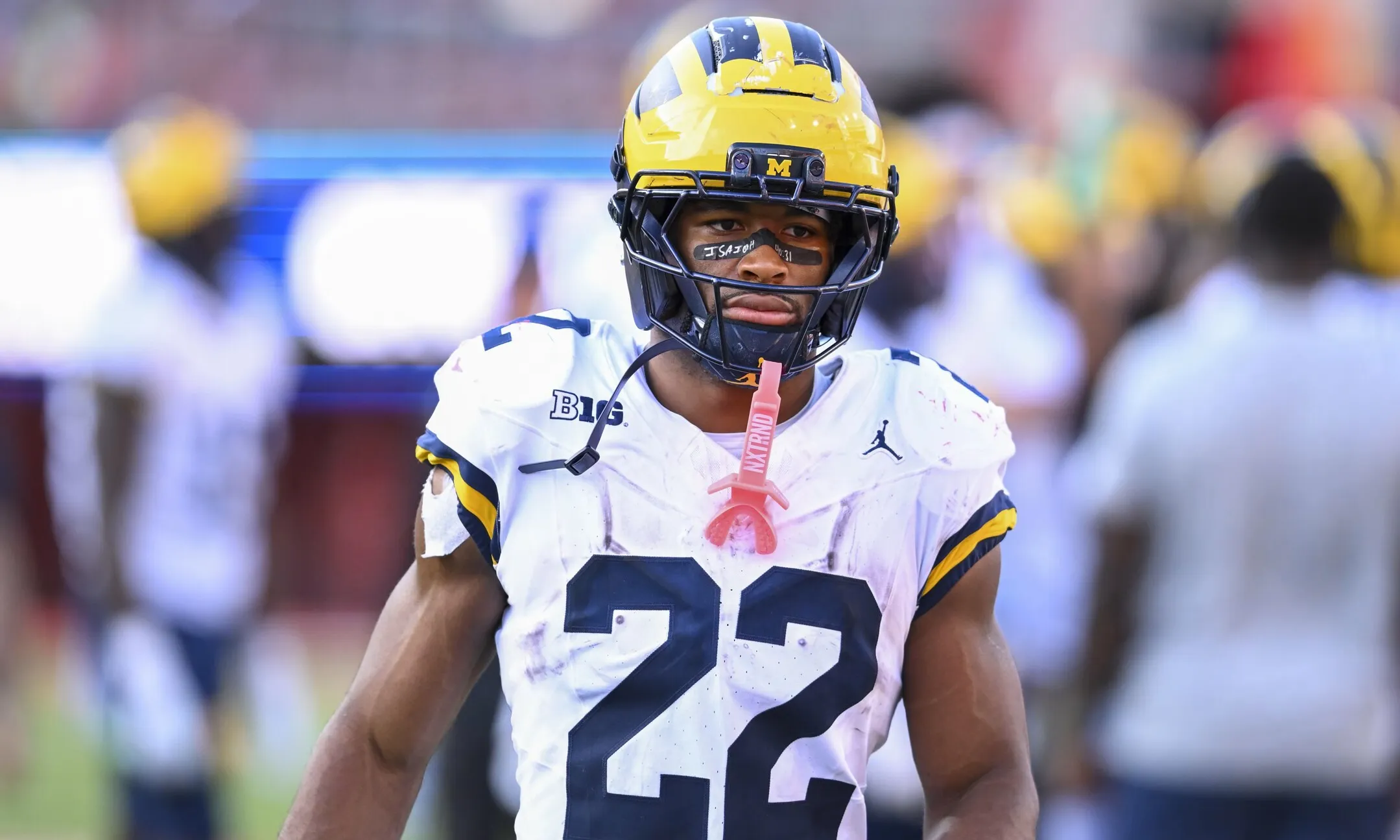 Justice Haynes transfer portal, Justice Haynes Michigan, Justice Haynes NCAA transfer portal, Justice Haynes NFL Draft decision, Michigan Wolverines running back transfer, Justice Haynes college football news, Justice Haynes reenters portal, Michigan football roster changes, NCAA transfer portal running backs, Justice Haynes next team, college football transfer portal news, Michigan RB depth chart, Justice Haynes NIL impact, modern college football careers, NCAA eligibility and transfers