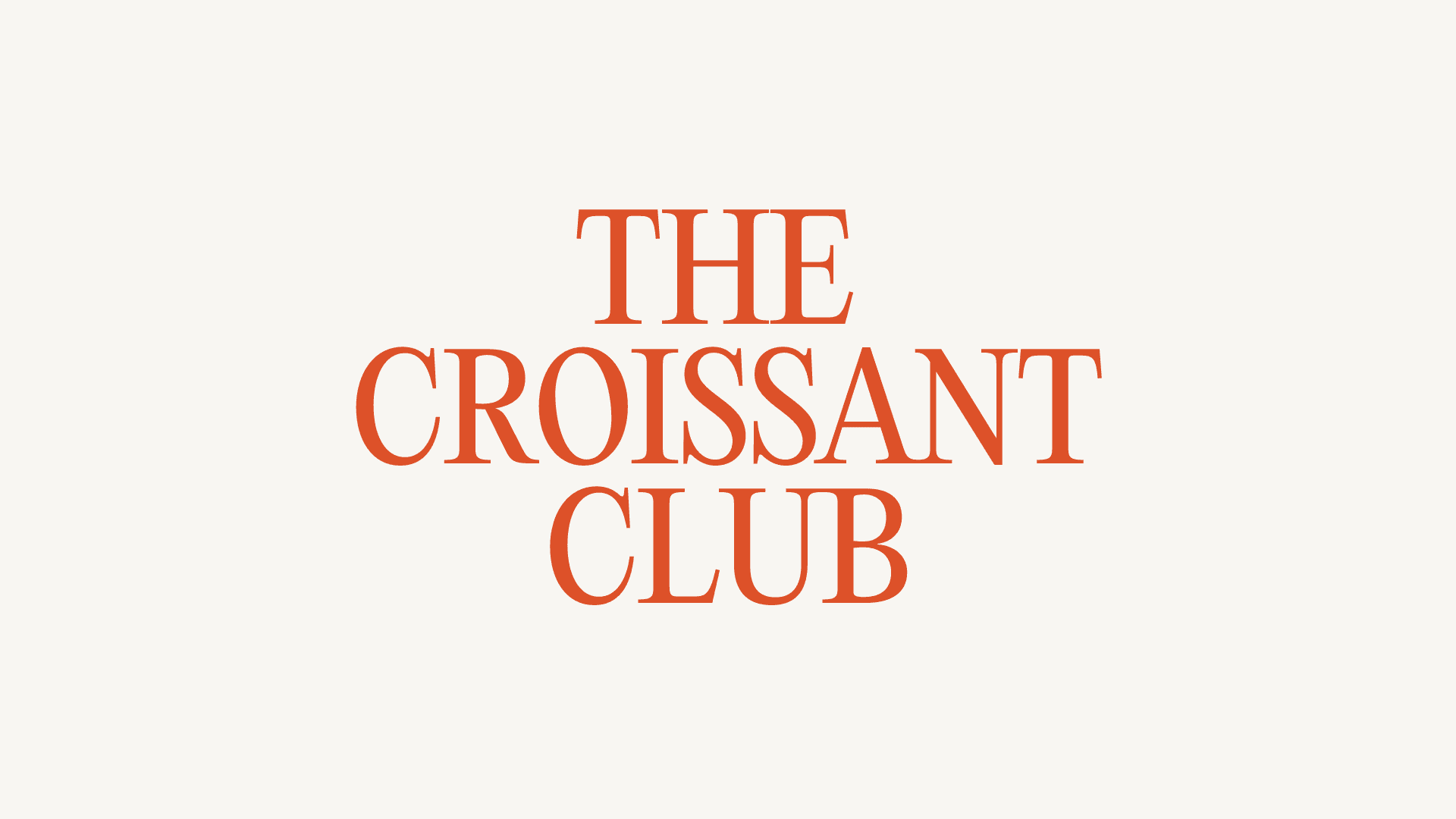 The Croissant Club Header