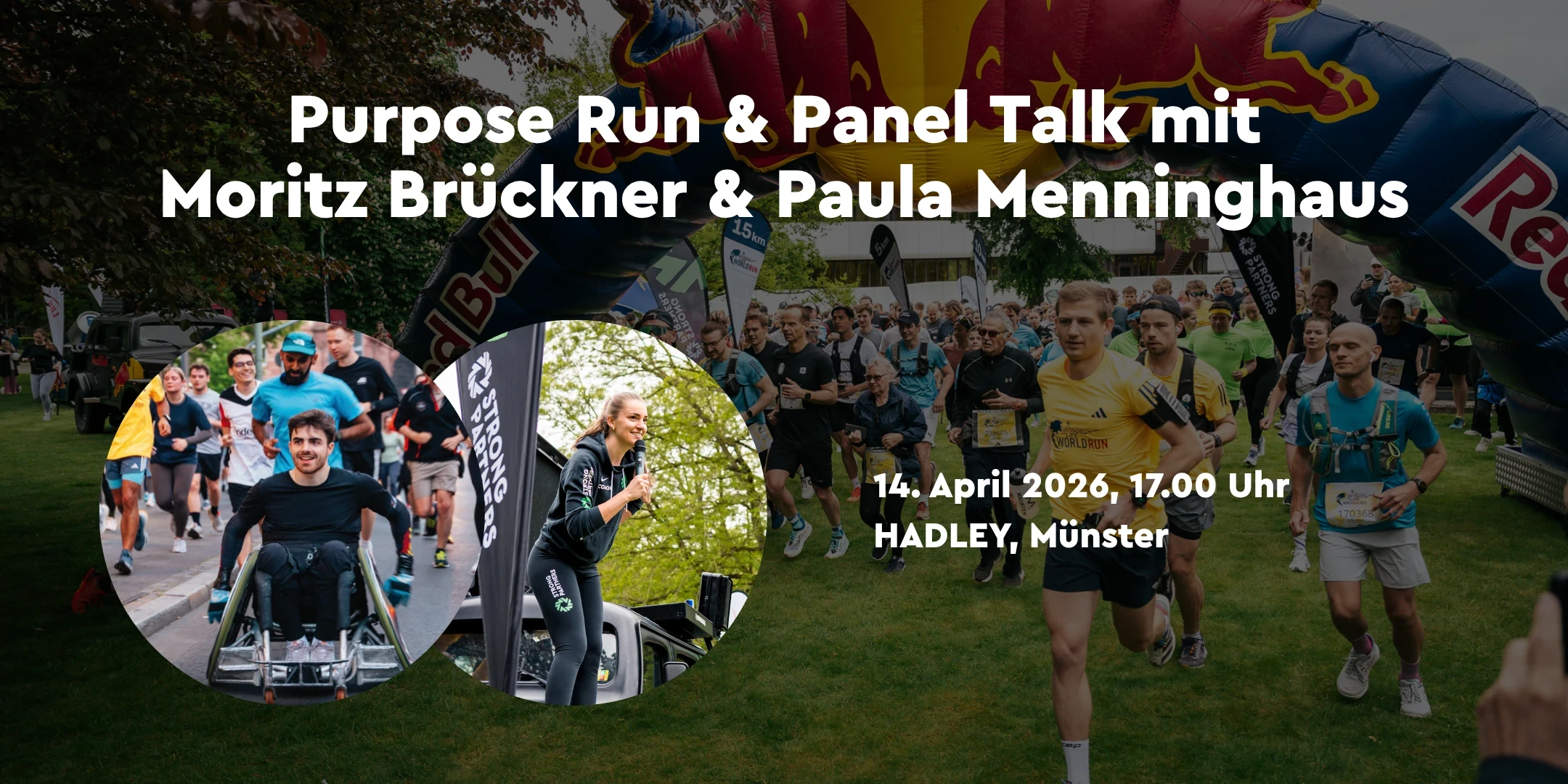 Roadshow Wings for Life x Moritz Brückner von Strong Partners 