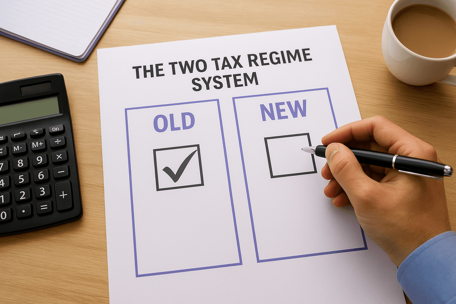 The two tax regime system