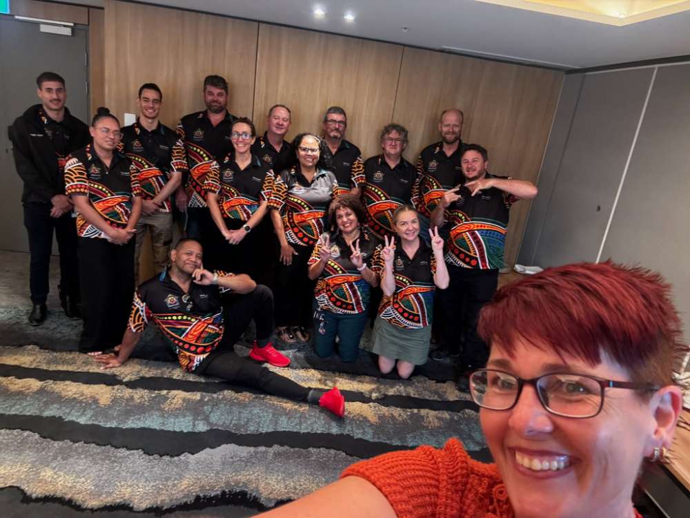 Deanne training in Cairns