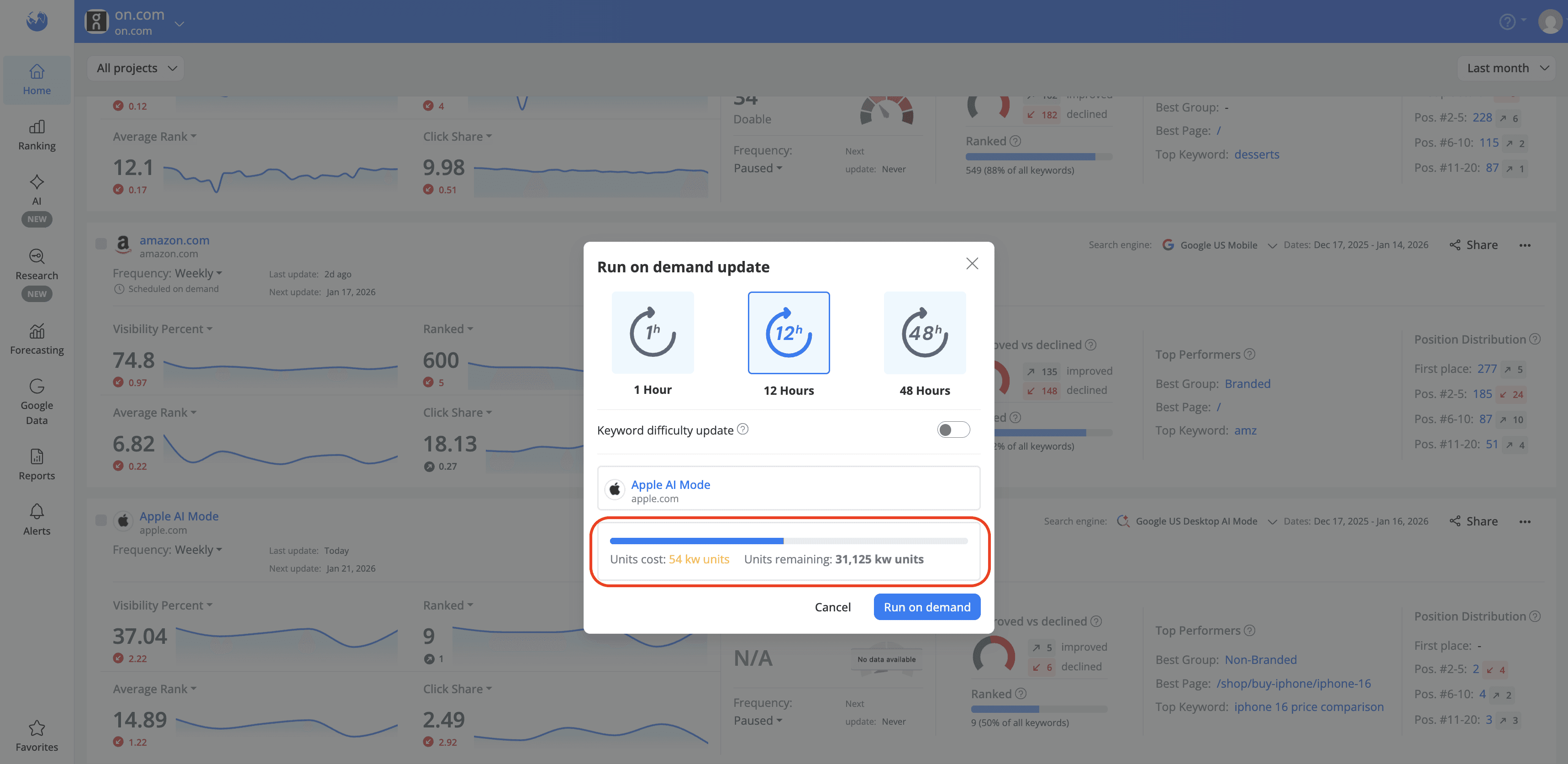 how-many-keyword-units-are-necessary-for-on-demand-updates