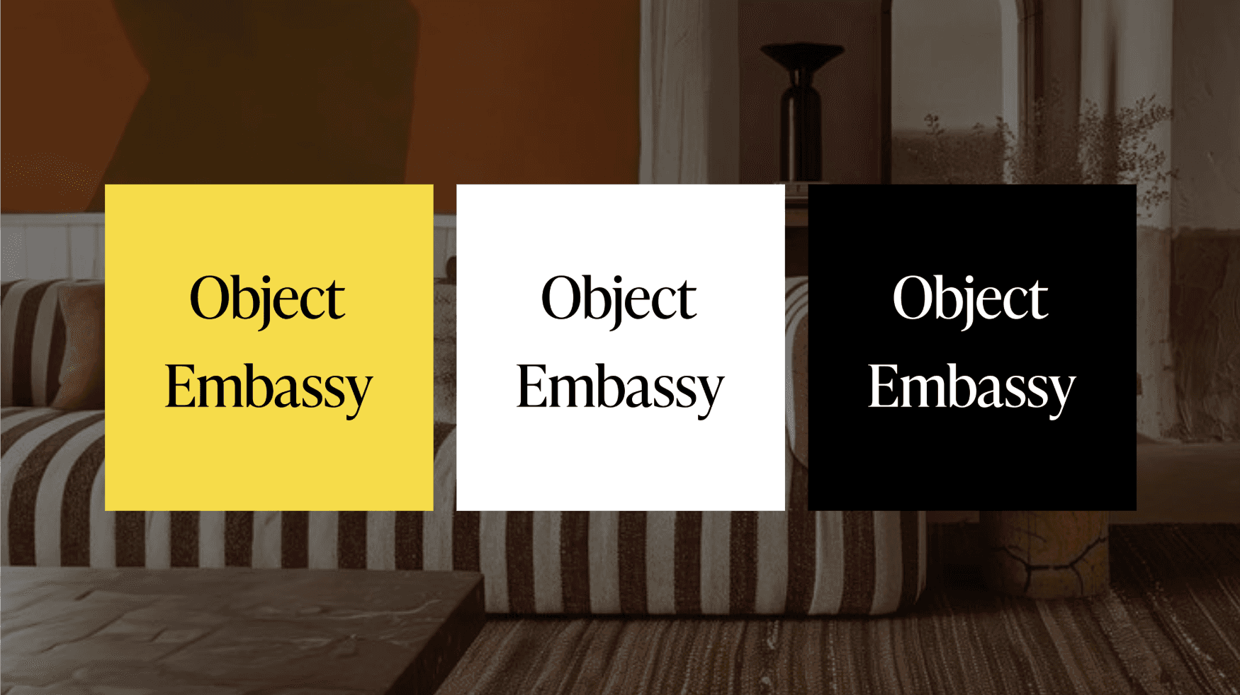 Streetside billboard with flyposters of the Batch.Works brand and illustrations