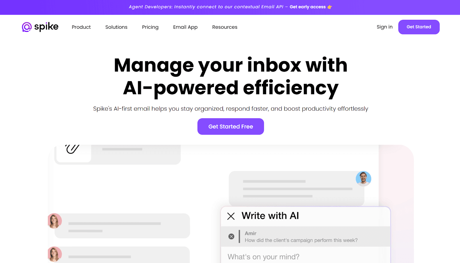 Spike: Email Meets Collaboration