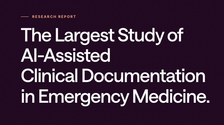 The Largest Study of AI-Assisted Clinical Documentation in Emergency Medicine