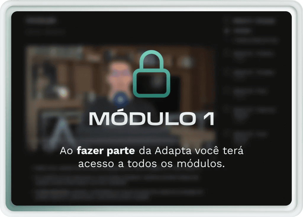 Capa do modulo 1 do curso ia para copywriting