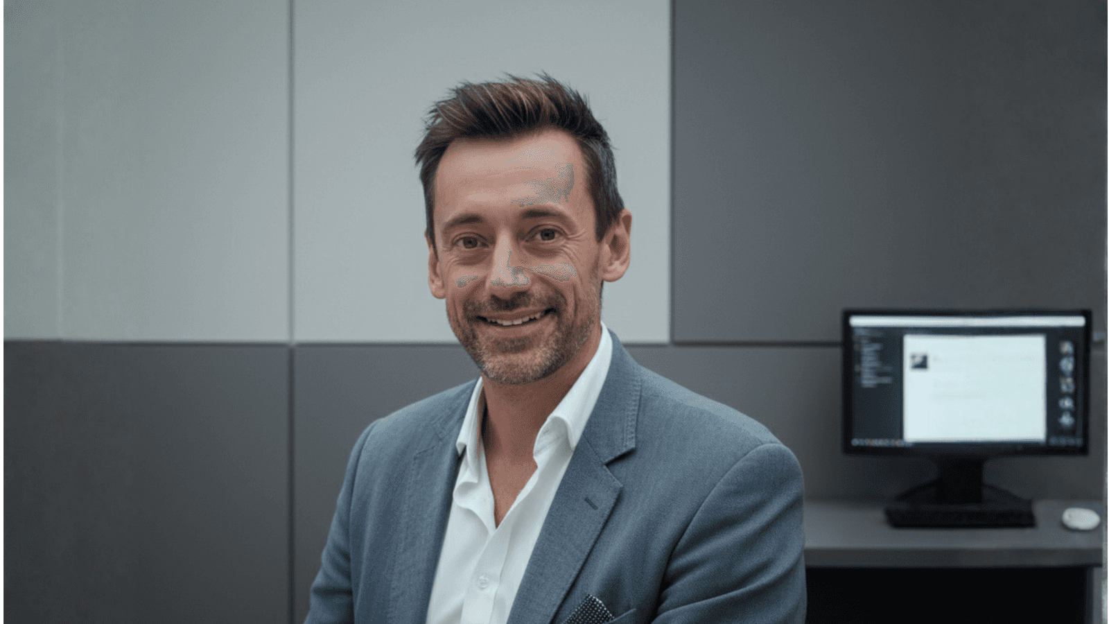 Elf woman in white dress raising hands by the river