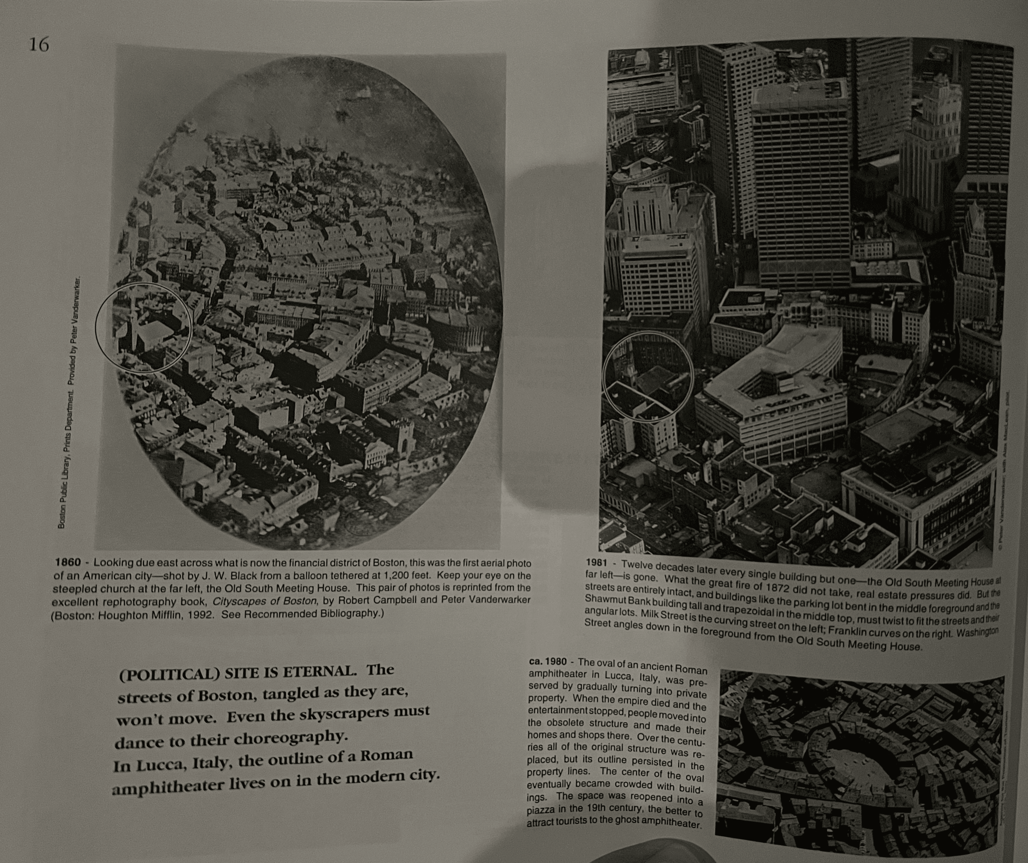 Picture of a page out of How Buildings Learn, by Steward Brand, from 1994)