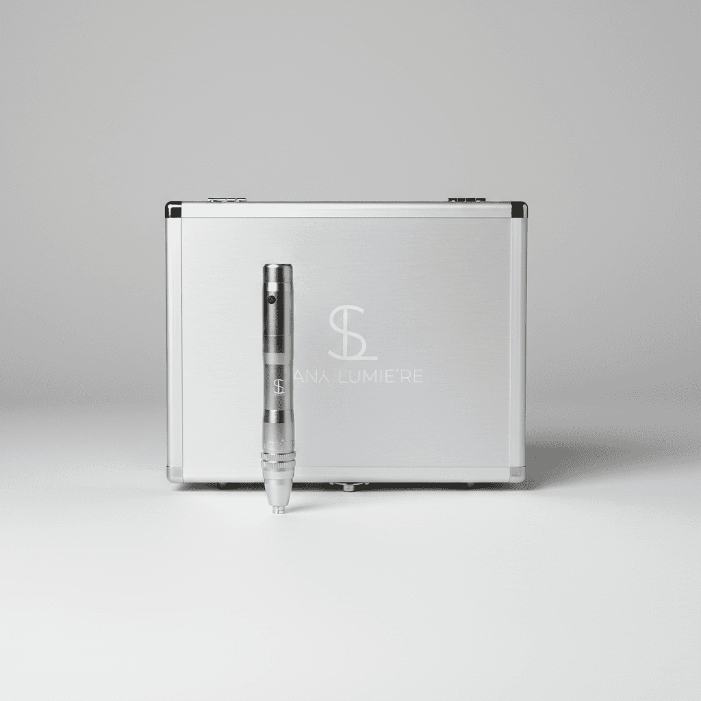 SANY LUMIERE Dermapen with Aluminum Case – Hero Front View