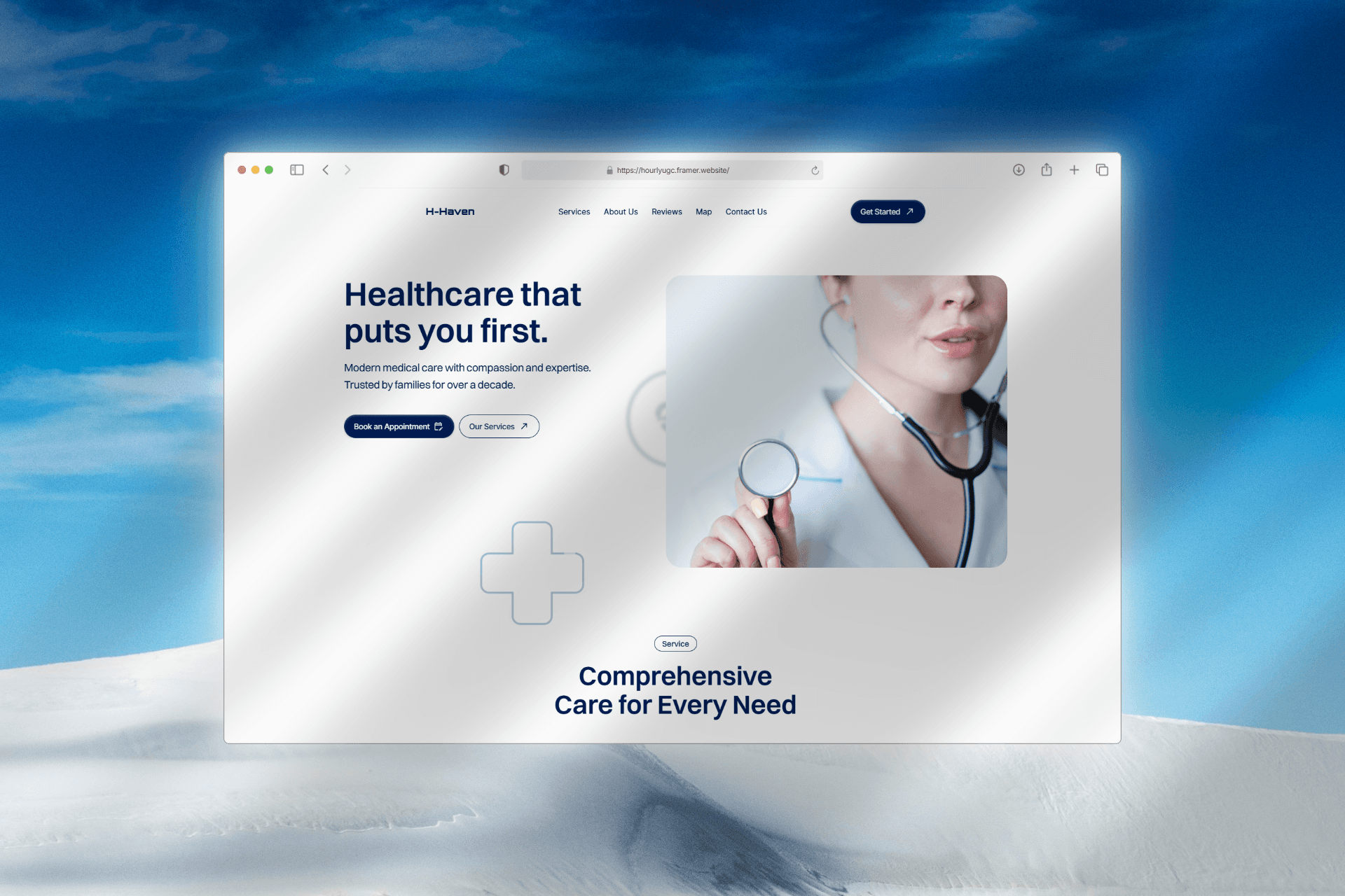 Healthhaven Website by Goodly Consult