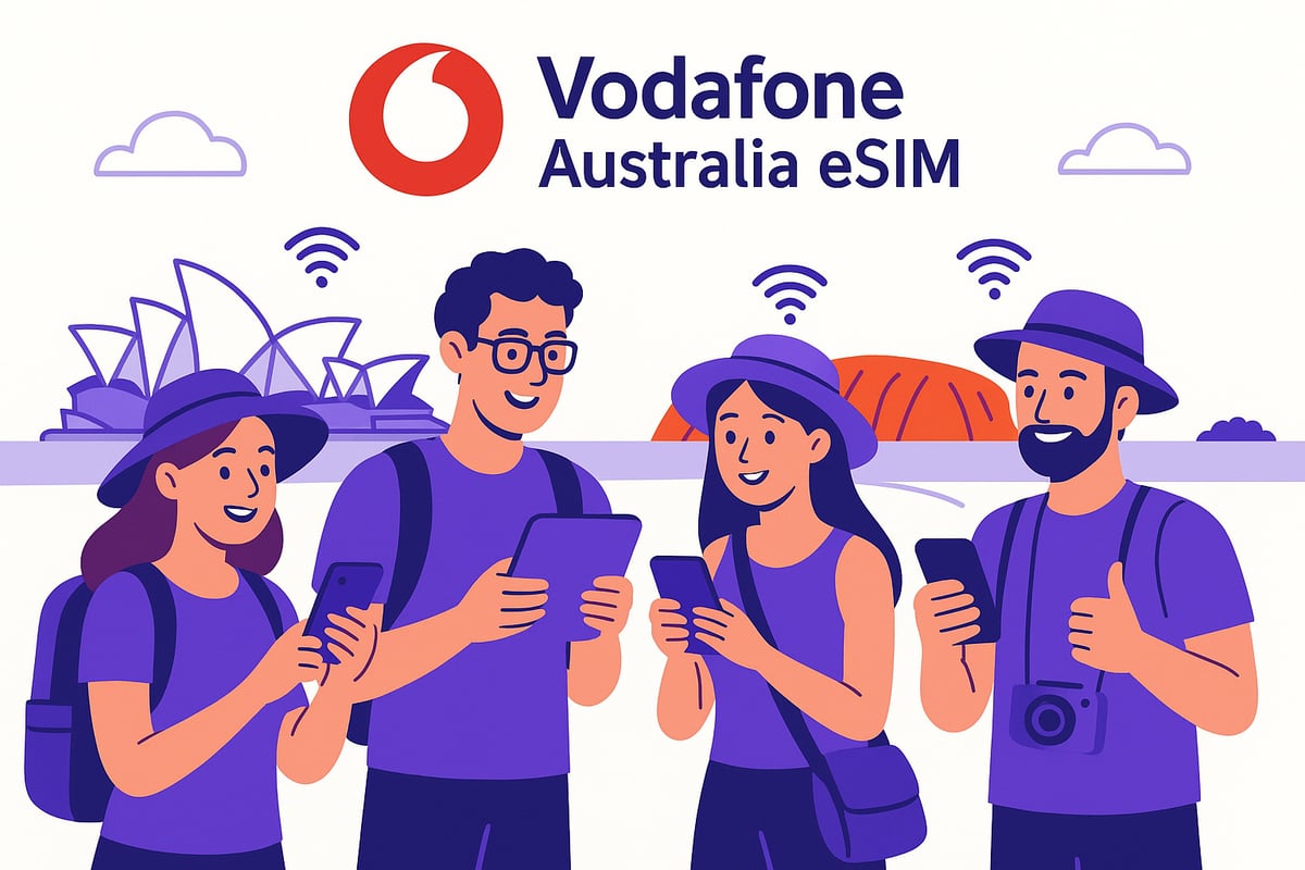 Tips for Using Your Vodafone Australia eSIM While Travelling