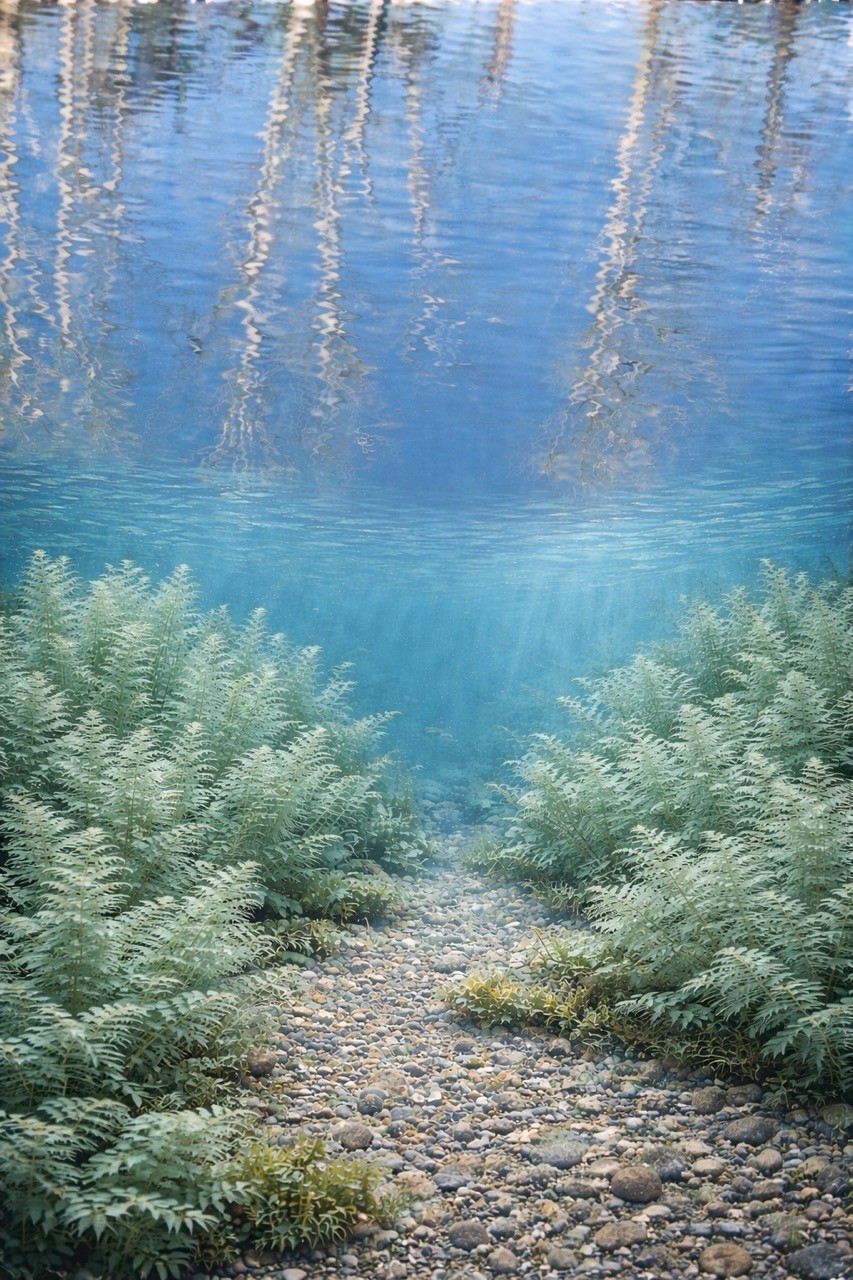 sentiero in un bosco con luce che filtra tra glli alberi