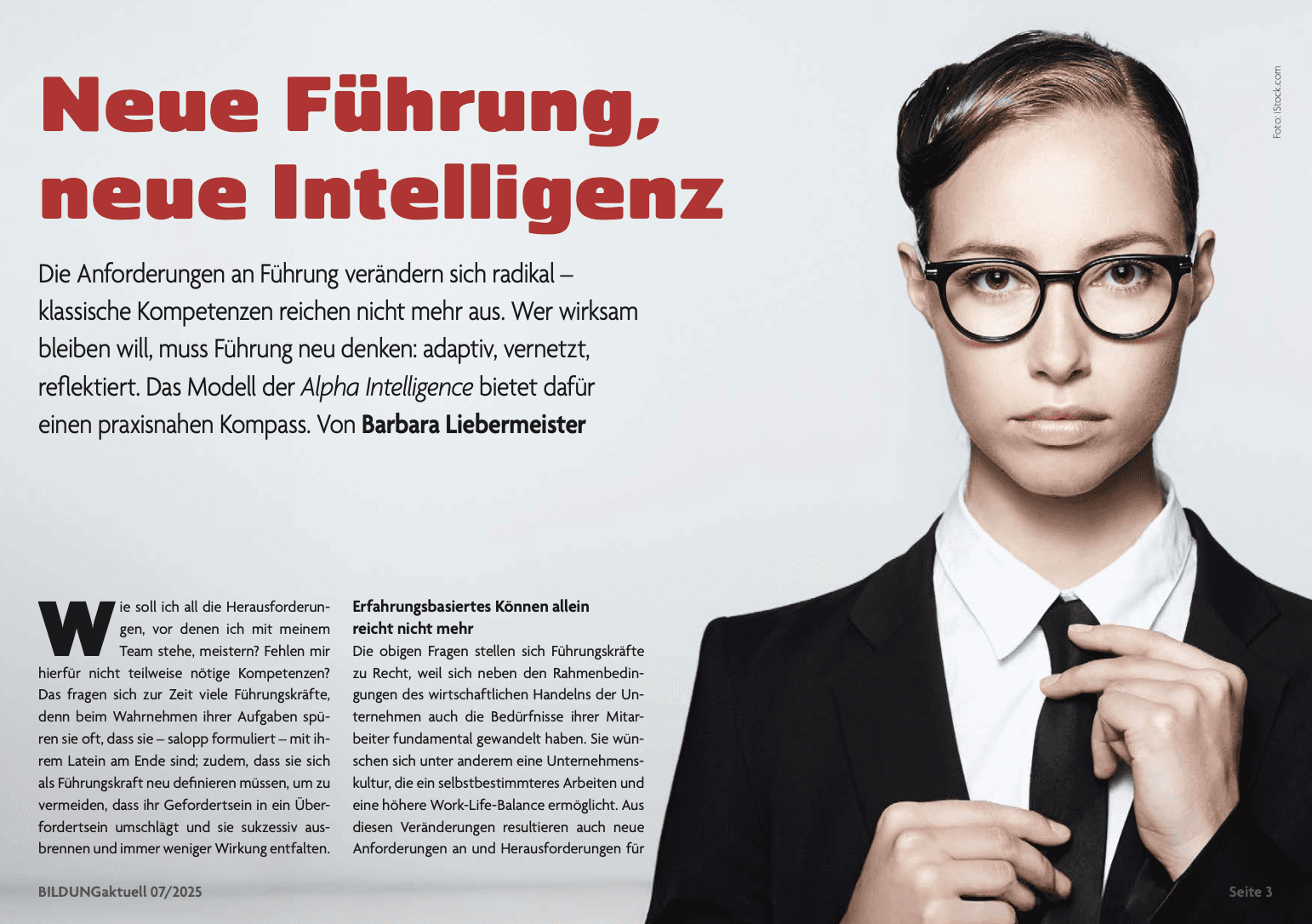 Cover: Neue Führung, neue Intelligenz