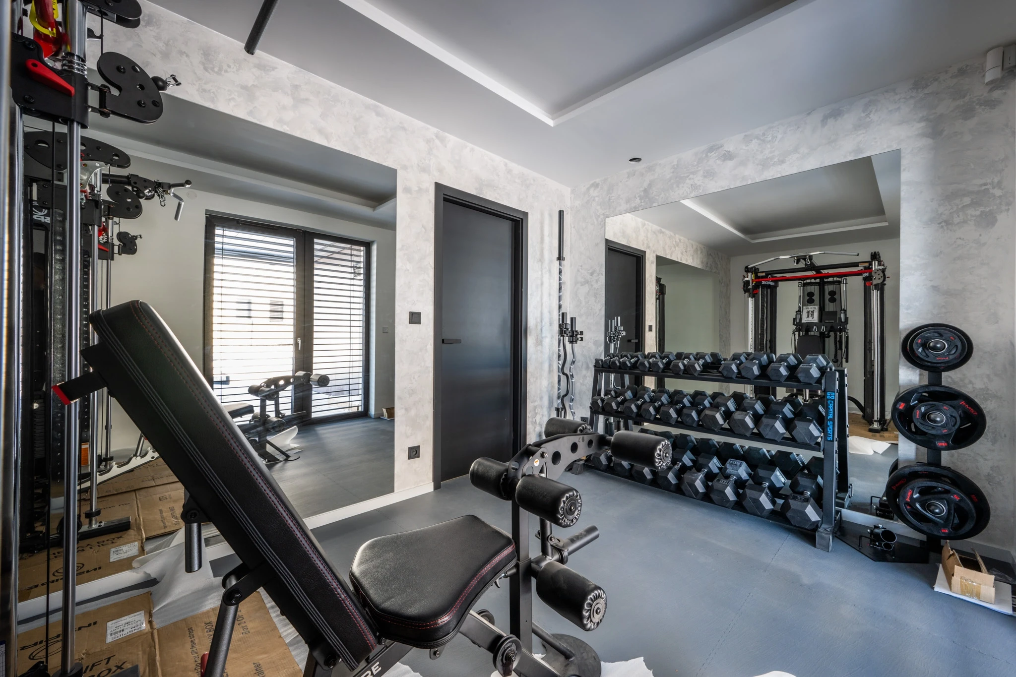Domácí fitness v rodinném domě — umístění a příprava prostoru