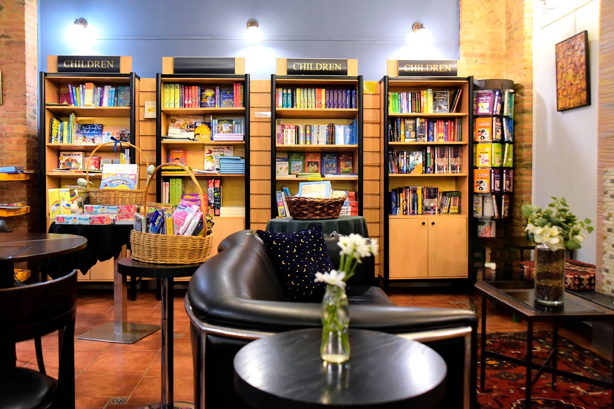 Prospero's sunny courtyard