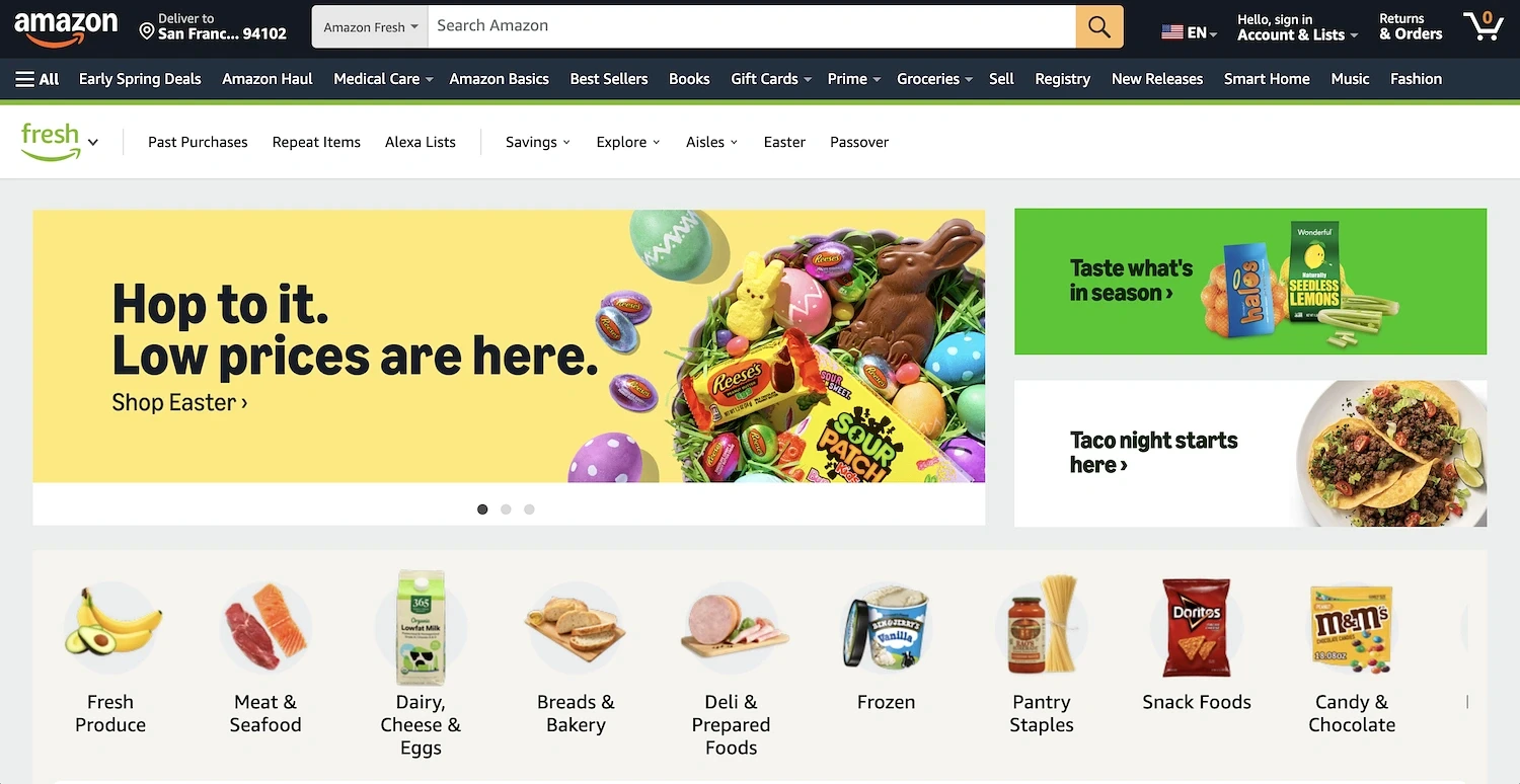 Amazon Fresh