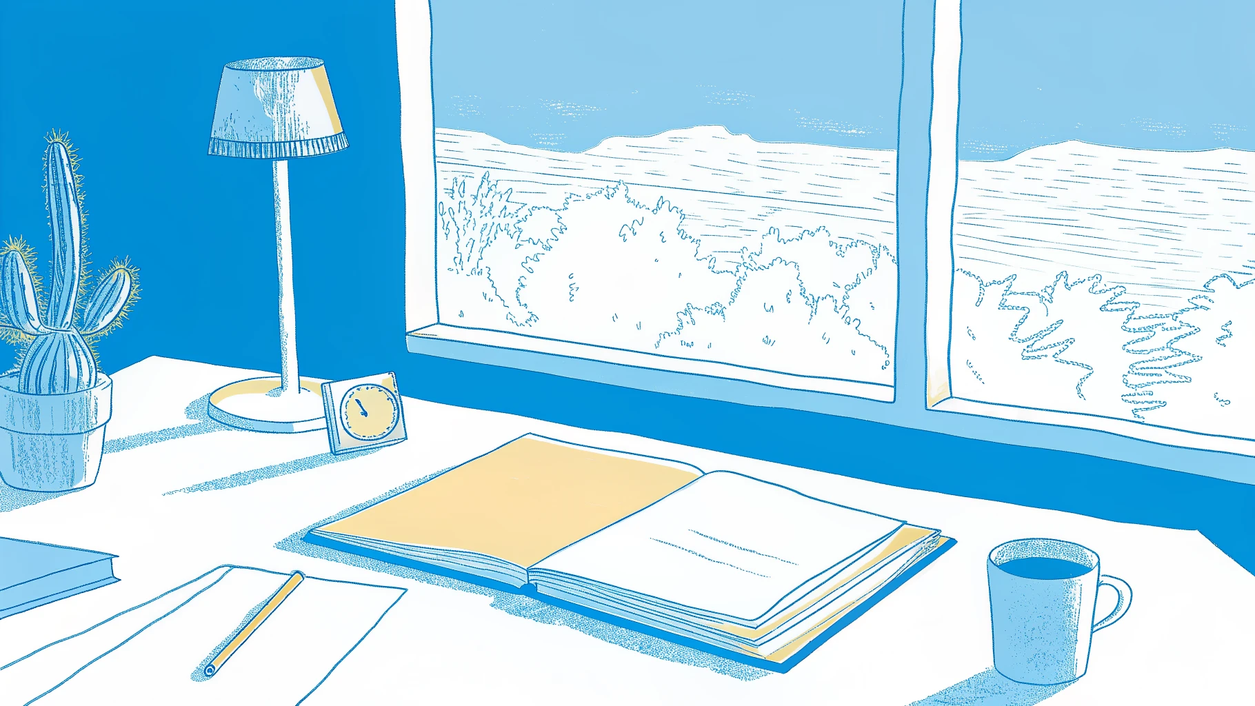 LLC publication documents, newspaper, county stamp, and ticking clock on a clean desk