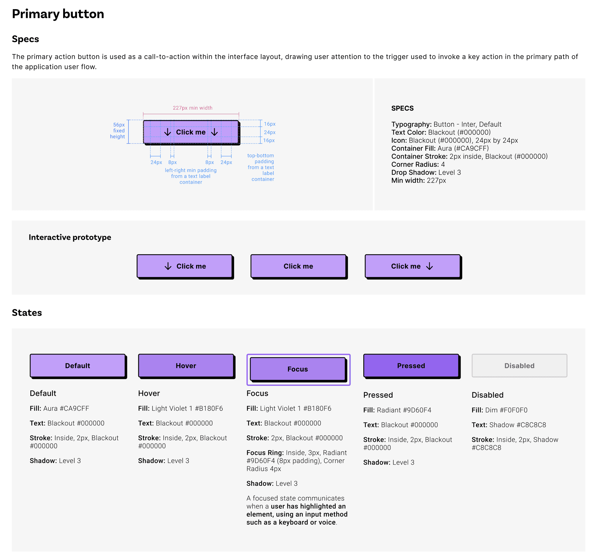Documenting Component Usage
