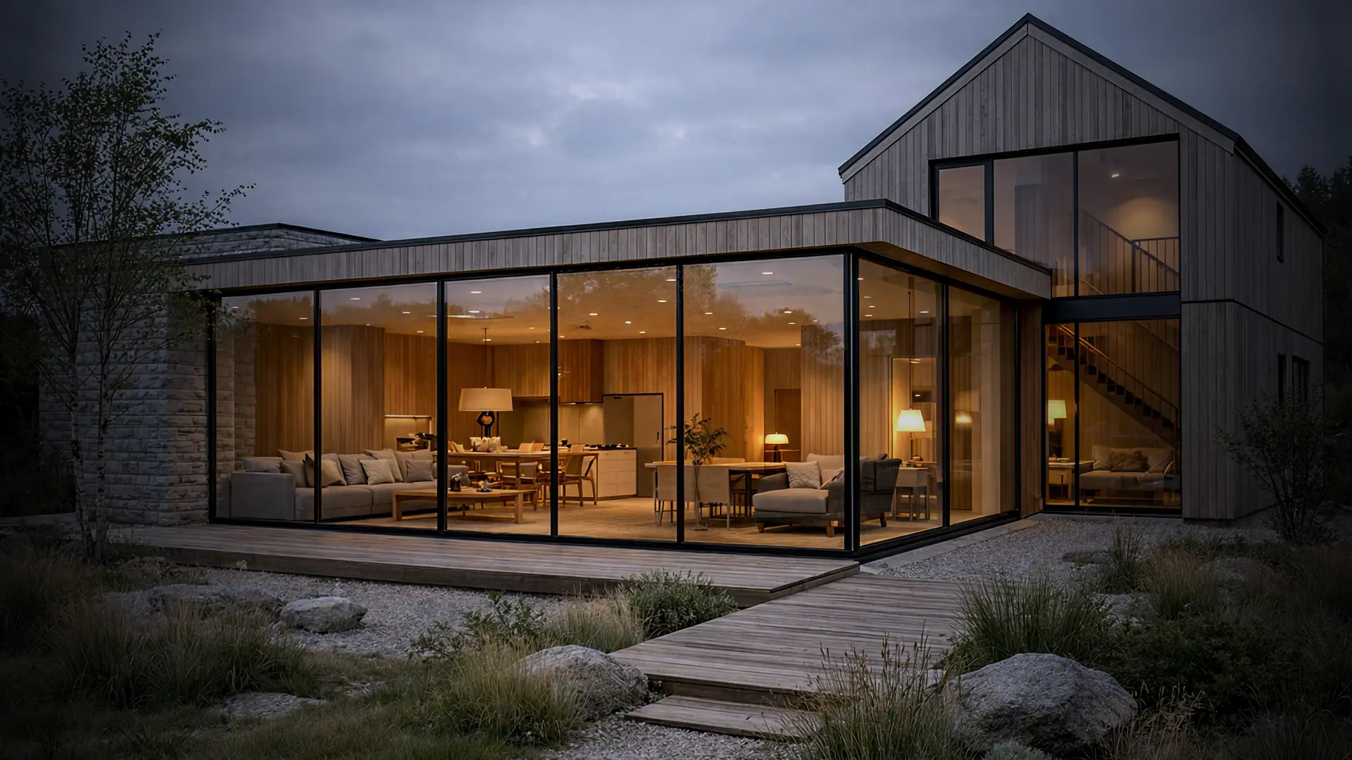 3D render image of building