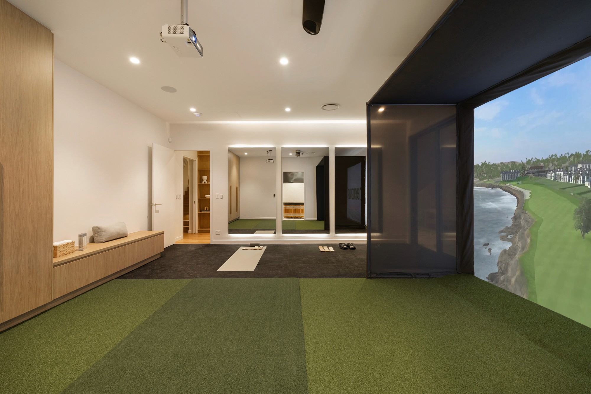 Front facade of Jacaranda House in. Brisbane