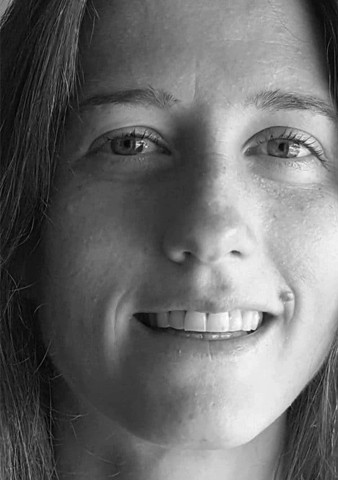 Portrait of portfolio creator – front view