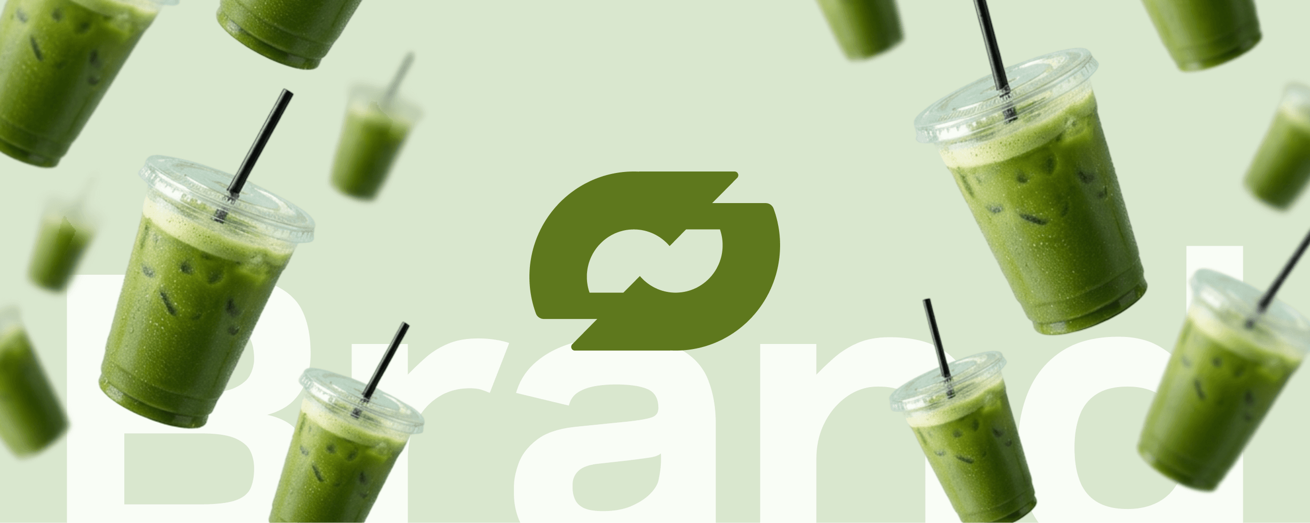 Abstract visual, orange gradient