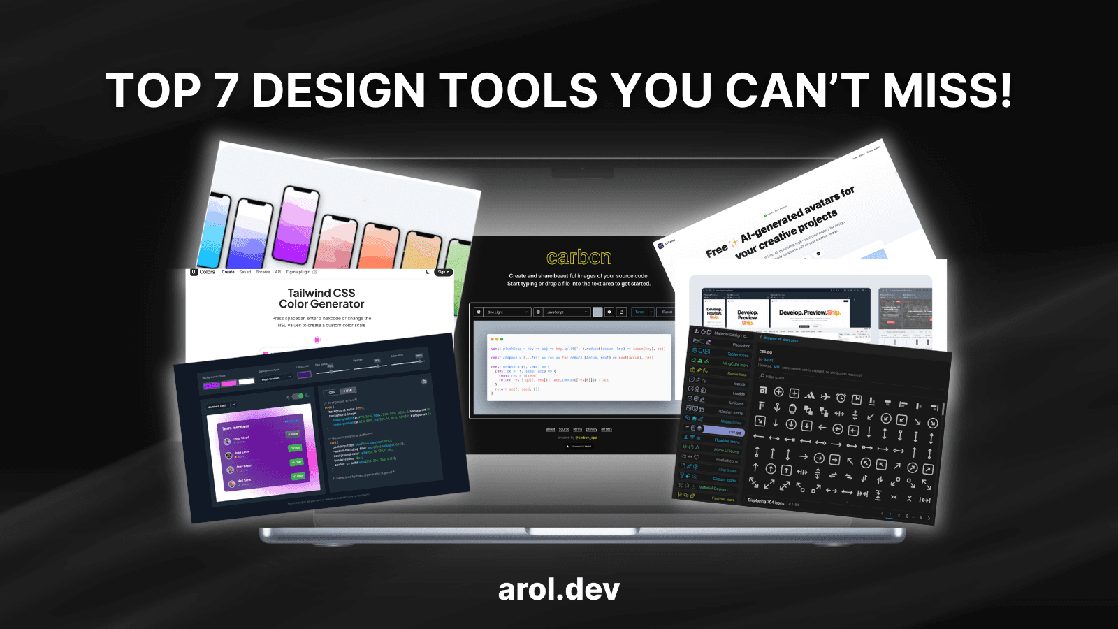 Top 7 Design Tools Every Developer Needs in 2025 (Part 1)