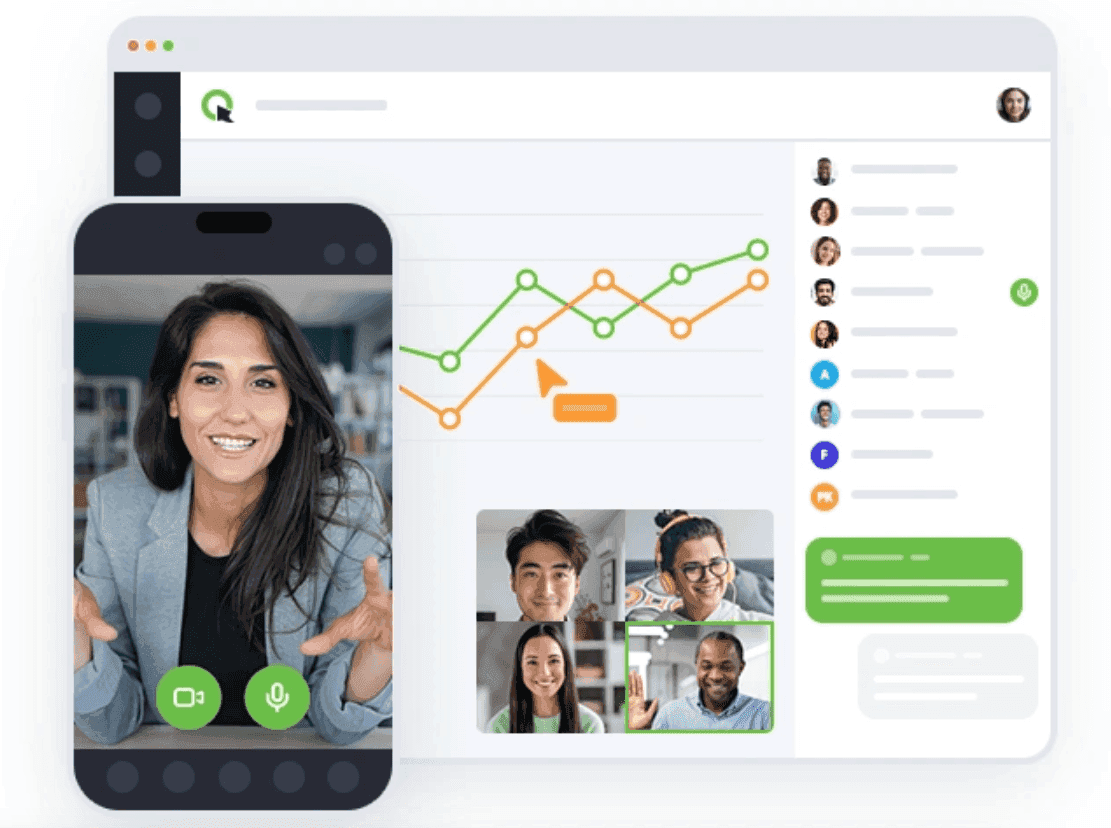 Interface of ClickMeeting