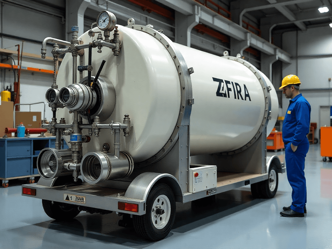 A man stands while two people sit at a table in an office setting, smiling and engaged in conversation. The mood is friendly and collaborative.