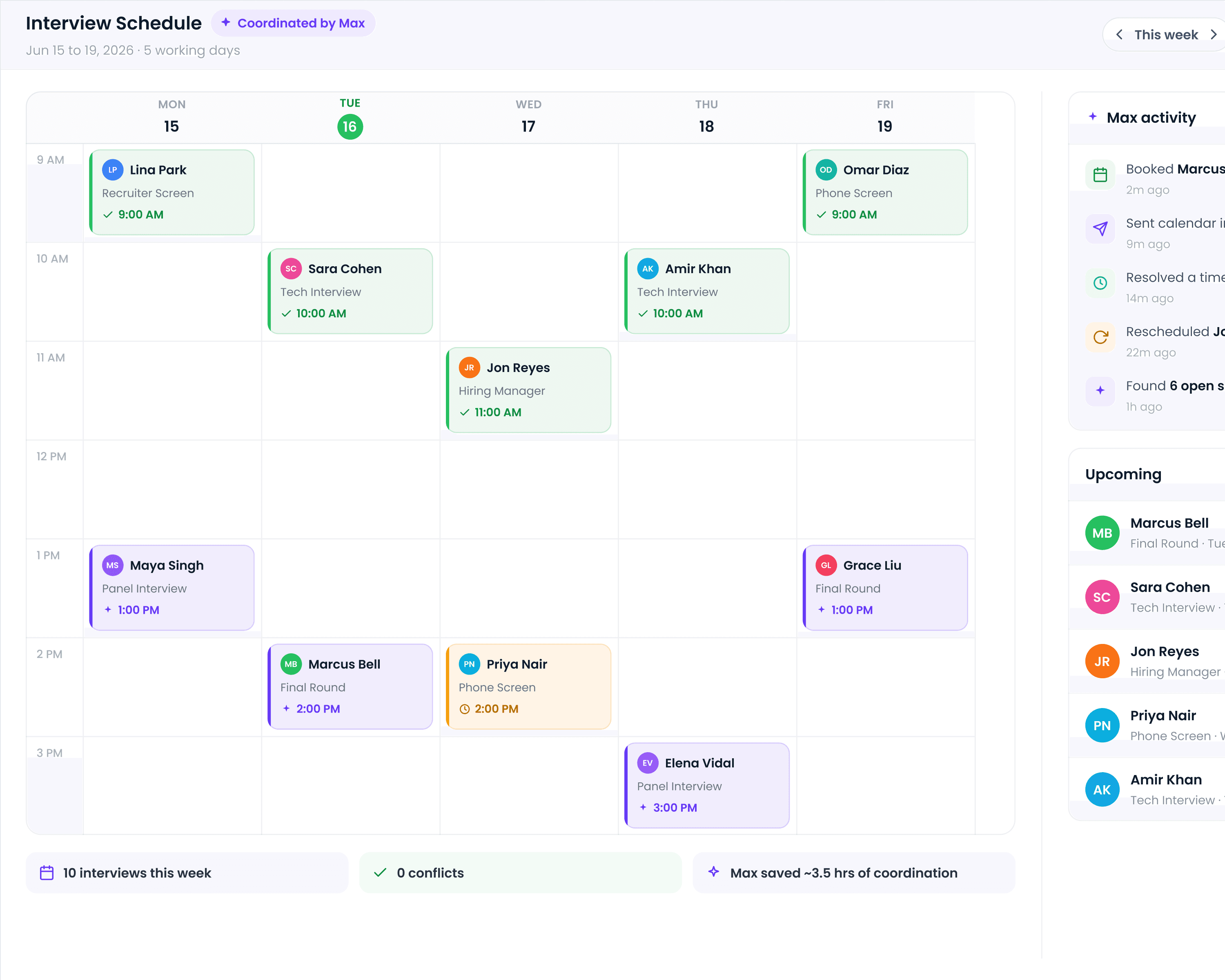 Auto Scheduling