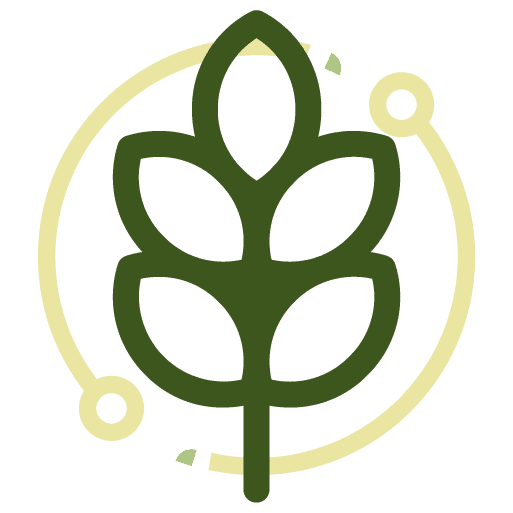 Logo en forme de feuille