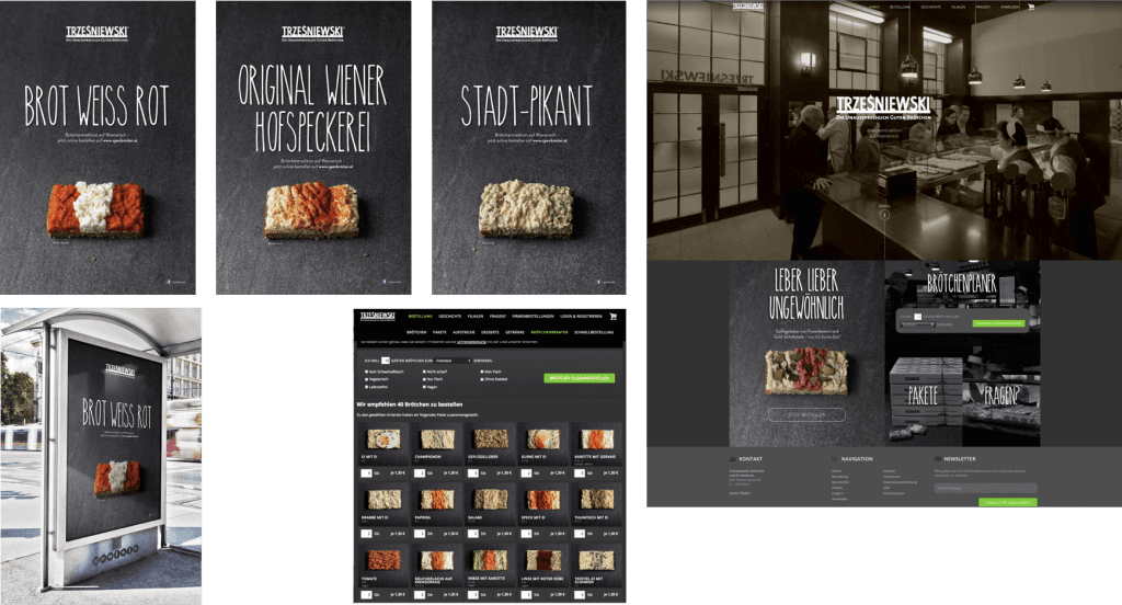 Tresniewski, Rebranding, Campaing, Homepage