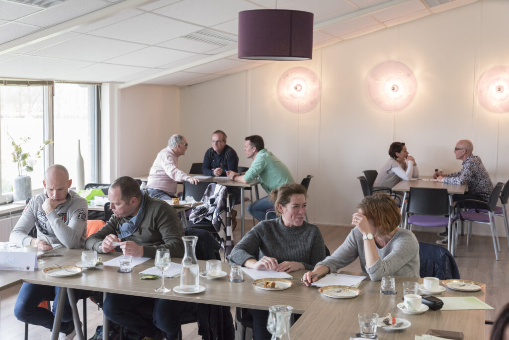 Een training bij Mark Theelen op locatie