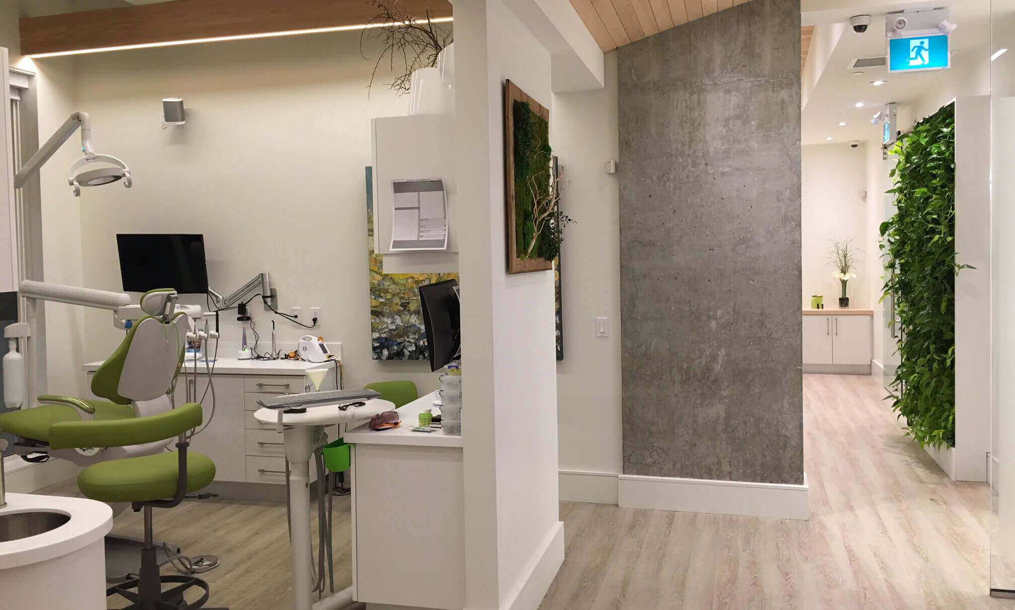 Dental treatment area at Midtown Dental Studio on Eglinton in Midtown Toronto, Ontario | Best Dentist in Midtown Toronto, Ontario