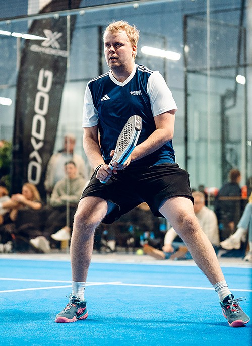 Coach explaining something to an athlete