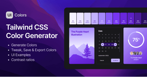 UI Colors - Tailwind CSS Color Generator