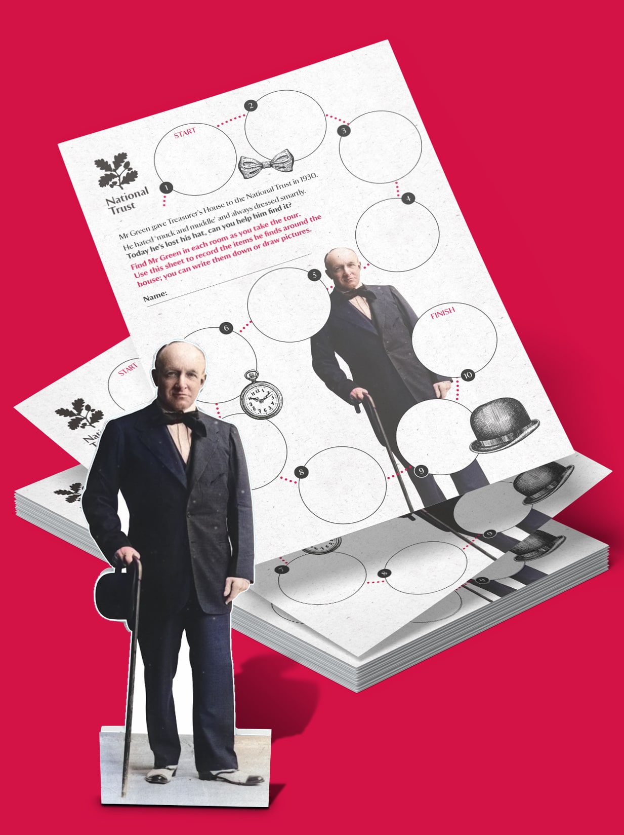 National Trust Museum Family and Childrens Friendly Activity Trail Design