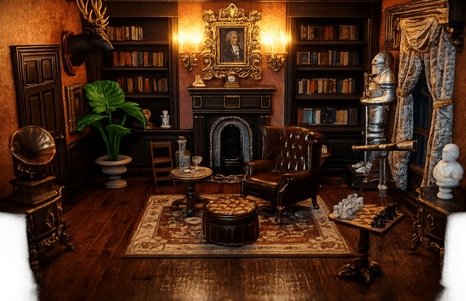 Photo of luxury living room