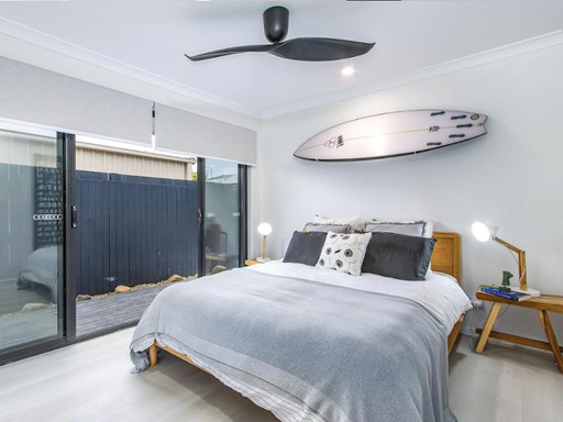quality repainted bedroom by smooth lines painting
