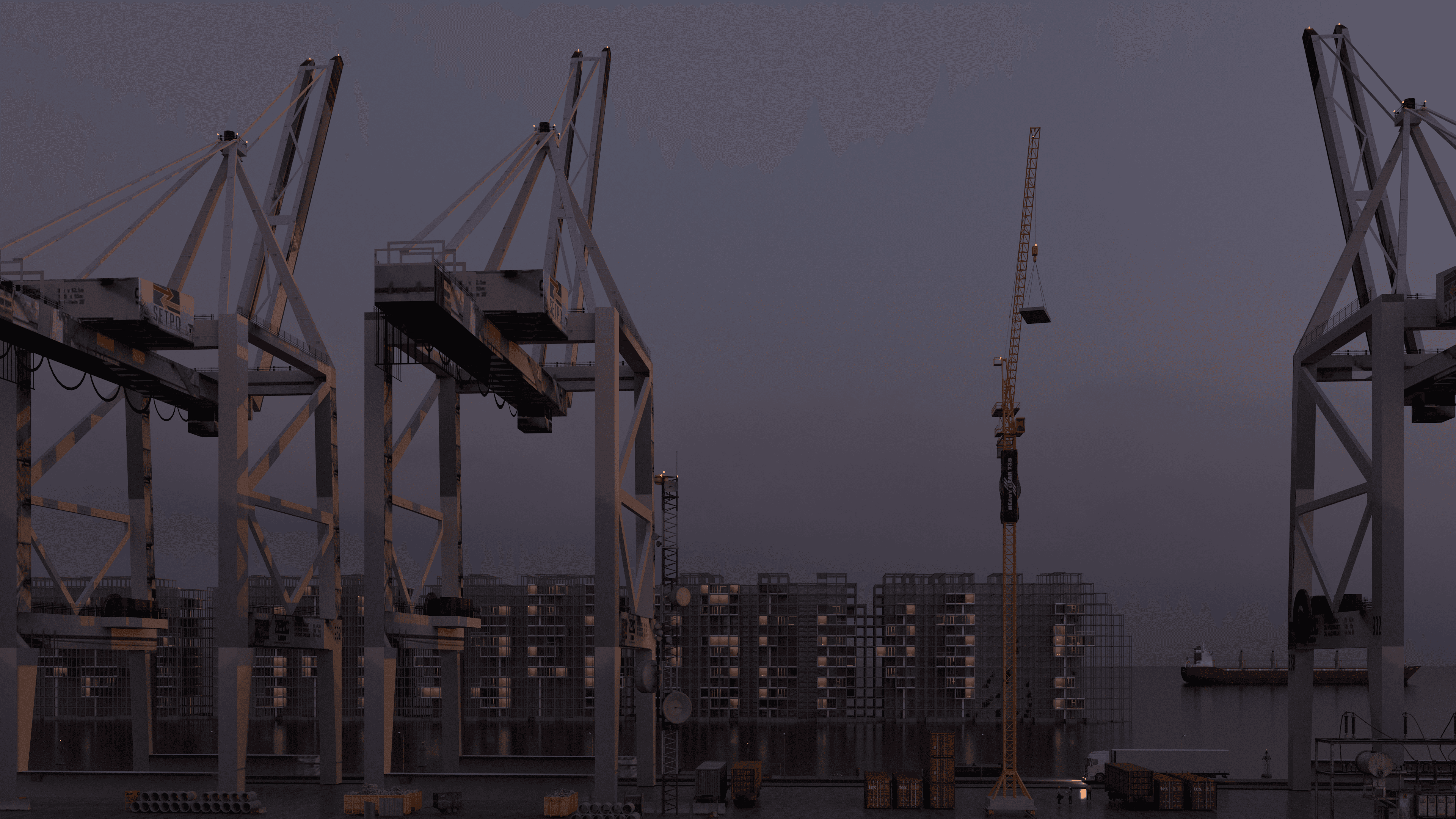 Logement collectif Le Havre port