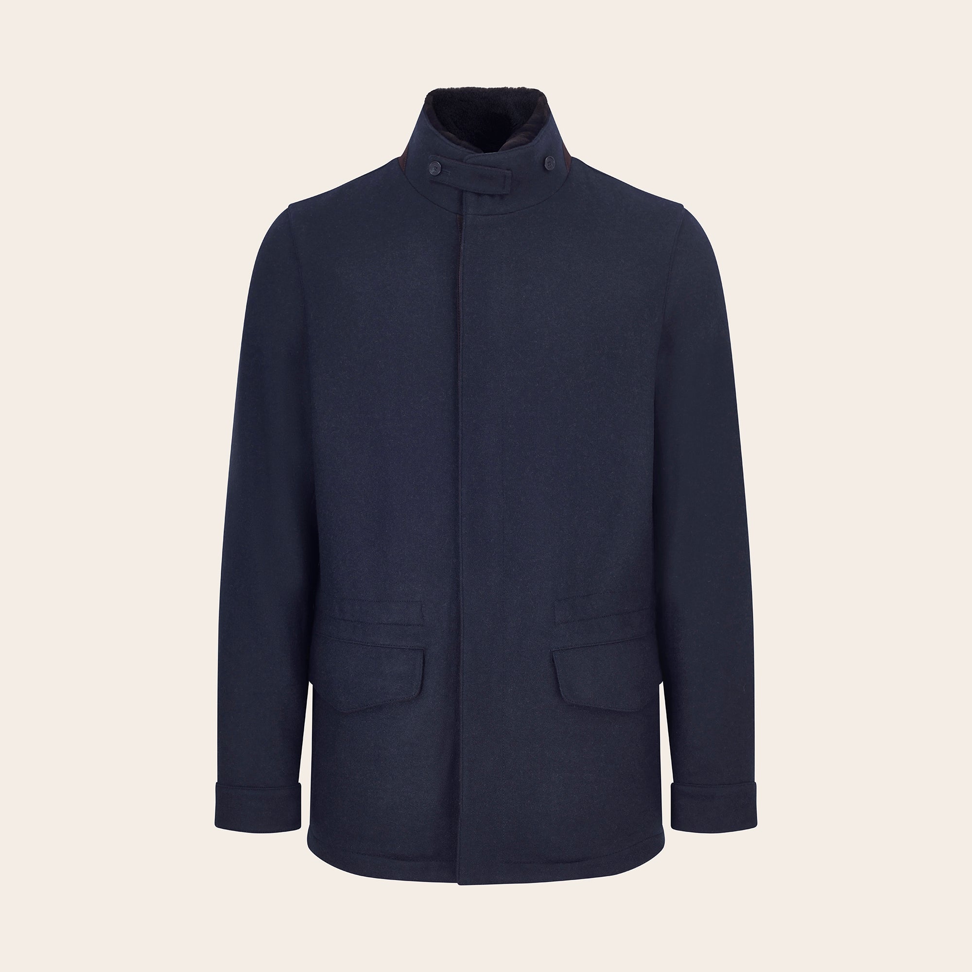 Unlined Cashmere Mantova Coat - Mandelli UK