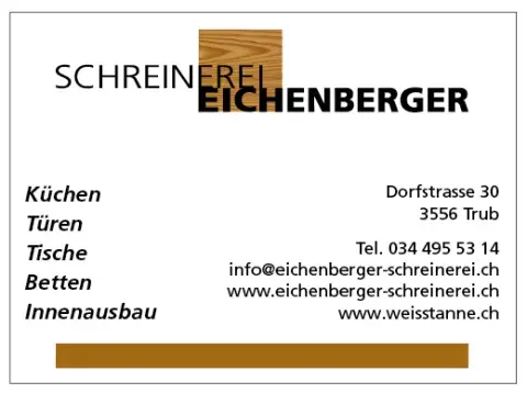 Logo Schreinerei Eichenberger