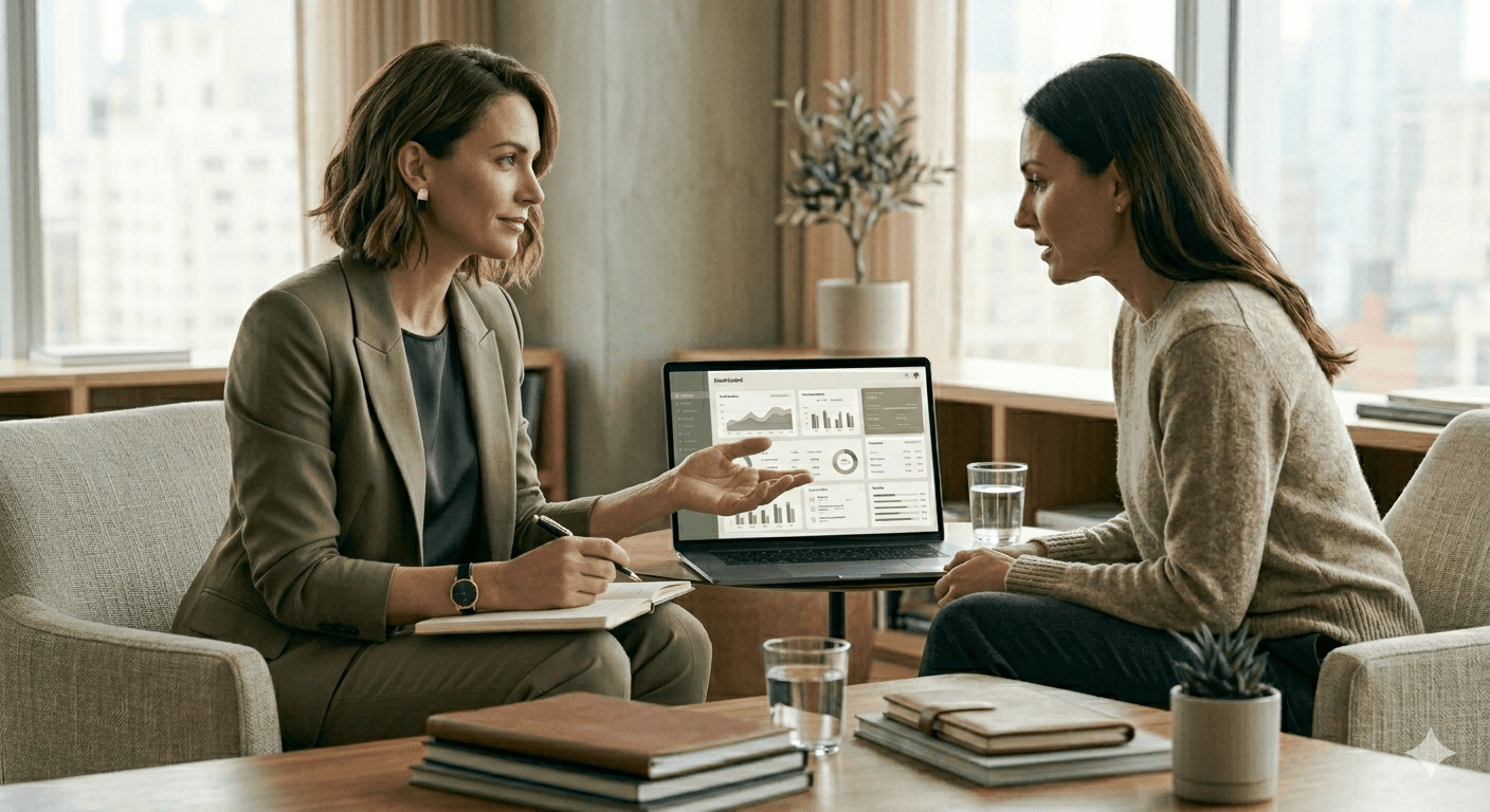 Athlete winning a race