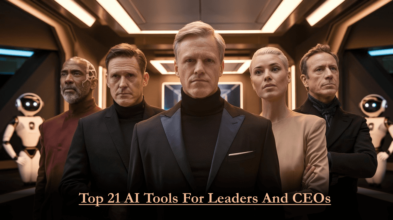 Top 21 AI Tools for Leaders and CEOs