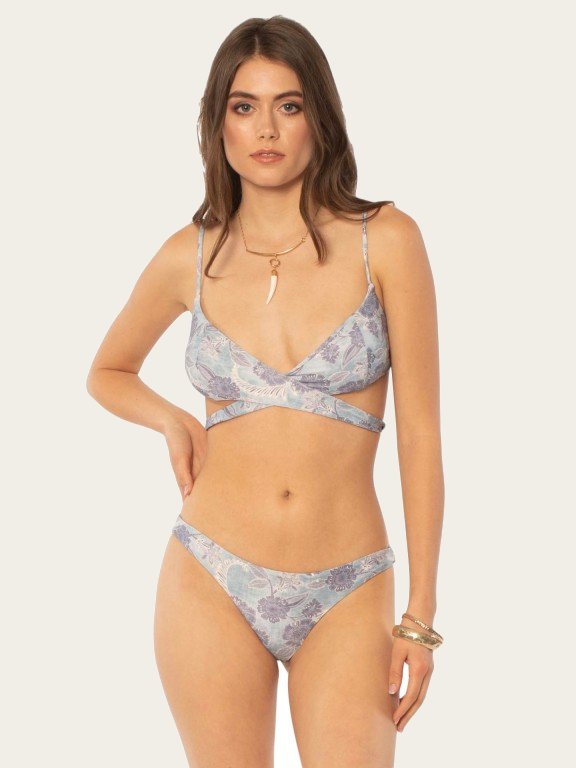 AMUSE Swim Top KALEIDOSCOPE AVANT BRALETTE-WHT - WHT-White