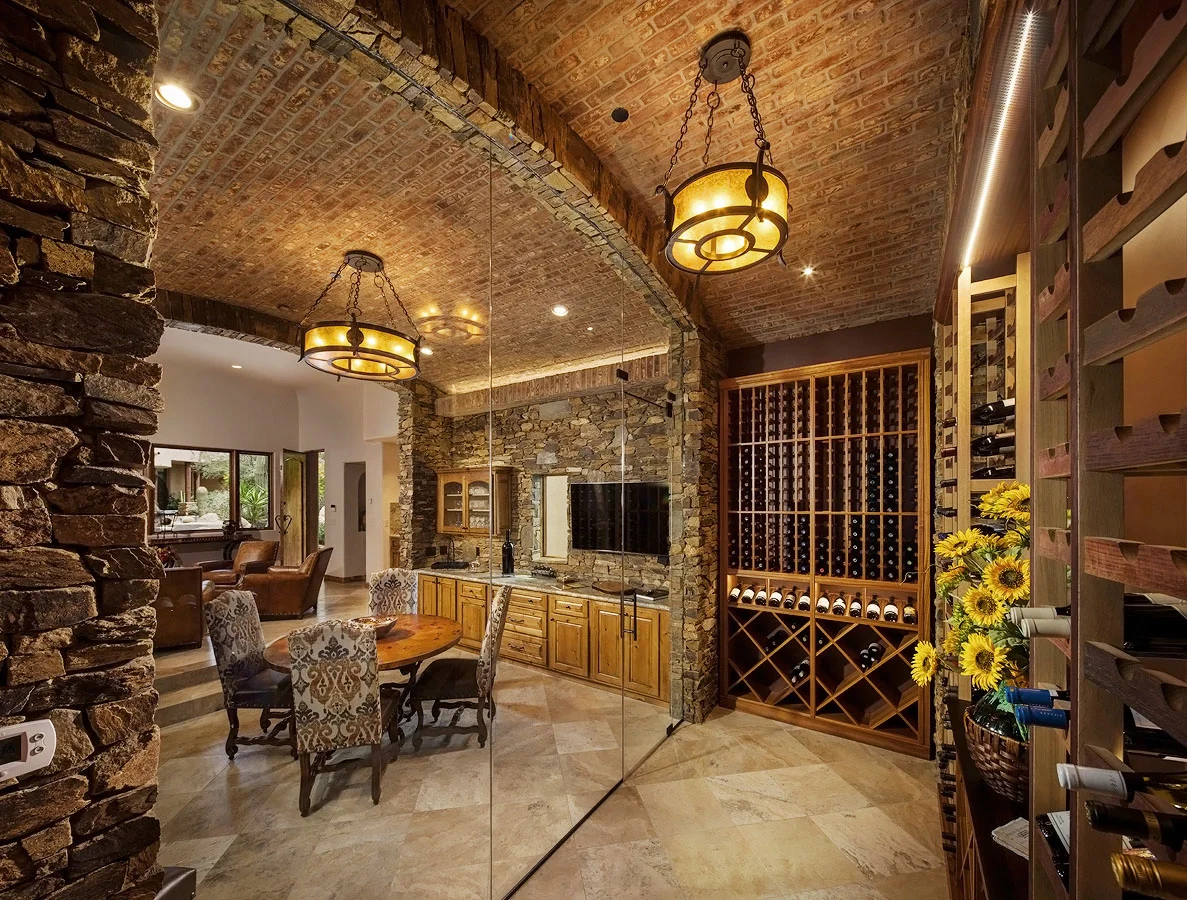 nfinity pool blending into the ocean view, minimalist sun loungers in soft neutral fabric, curved architecture