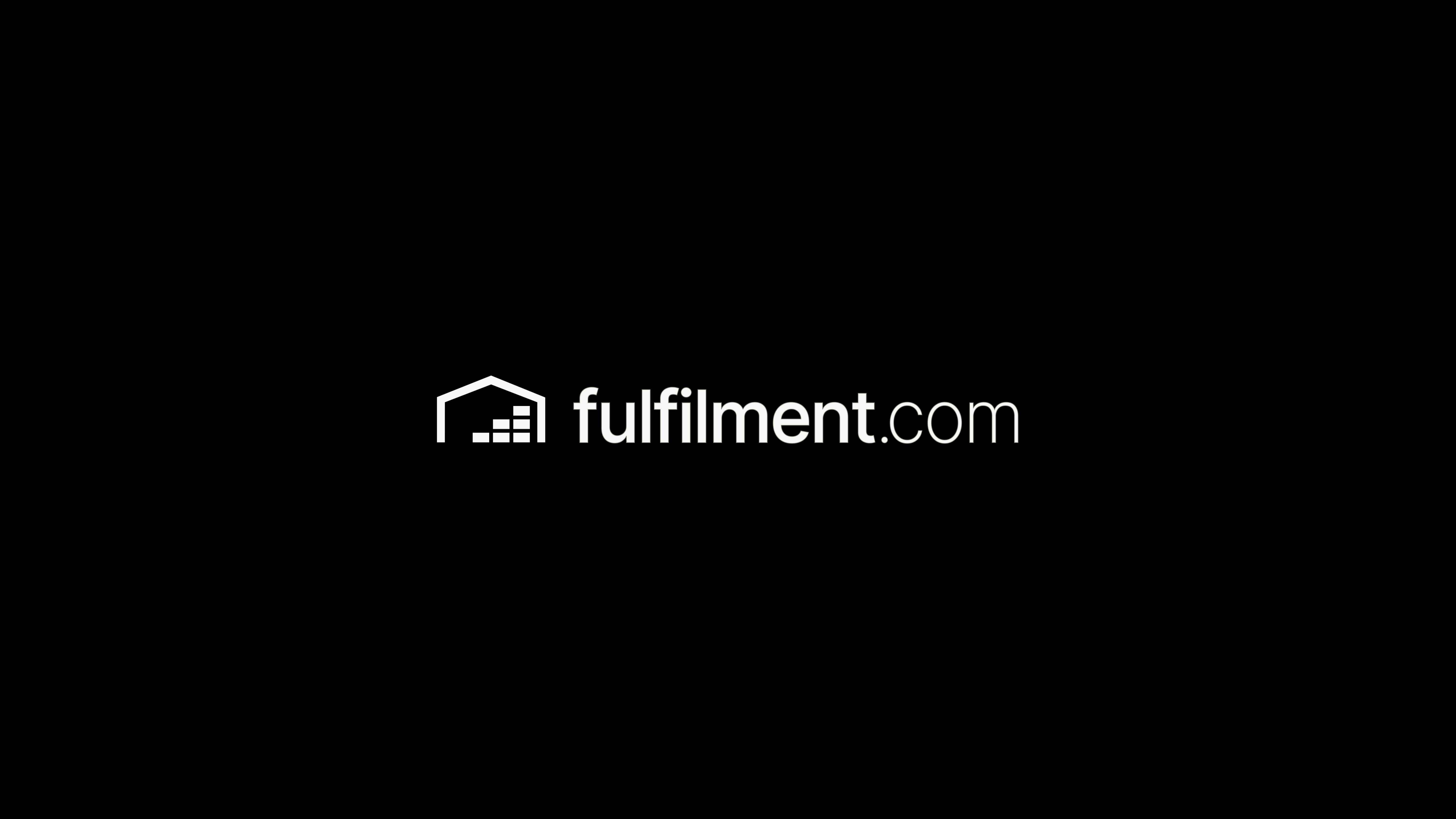 fulfilment.com logo on black background
