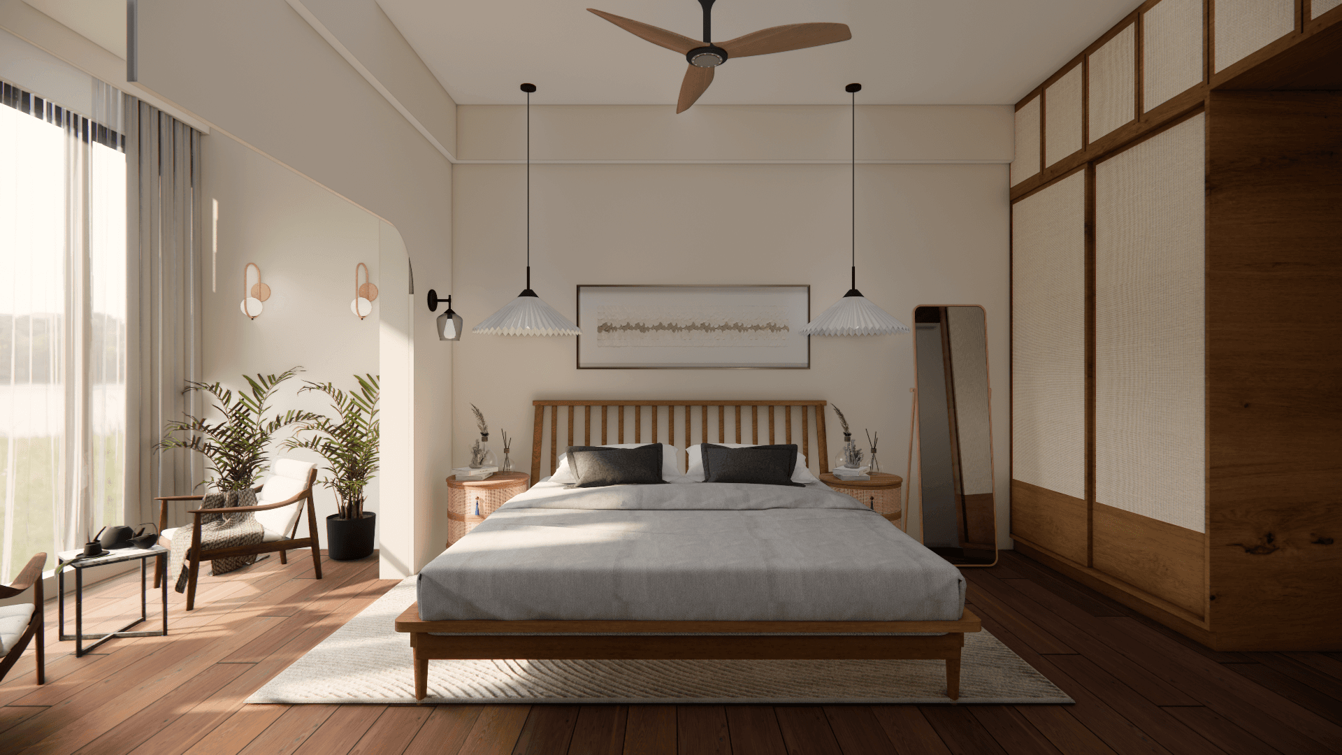 Project showcase image featuring a modern, refined interior.